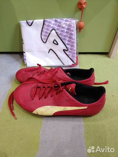 Футбольные бутсы puma