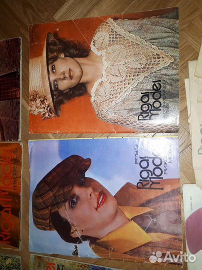 Rigas Modes журналы мод разных лет