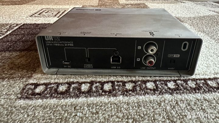 Аудиоинтерфейс Steinberg UR12, звуковая карта