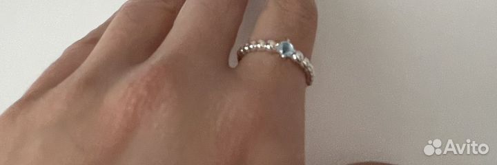 Серебряное кольцо pandora