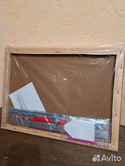 Алмазная мозаика на подрамнике 30 на 40