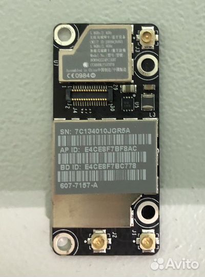 Wifi модуль для Macbook a1342