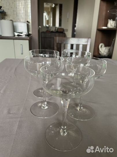 Фужеры из тонкого стекла