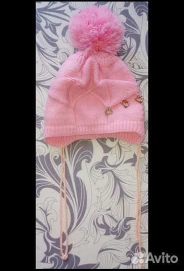 Шапка на конец зимы для девочки 6 лет