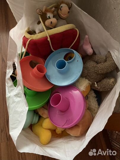 Детские игрушки пакетом бесплатно