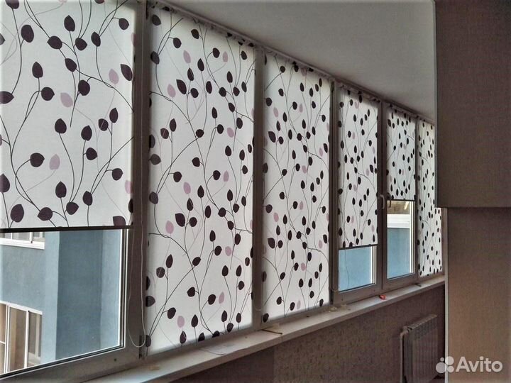 Рулонные шторы с рисунком