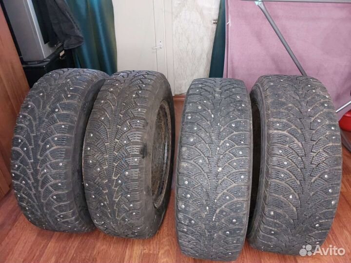 Зимняя резина 195 65 r15, на штамповках