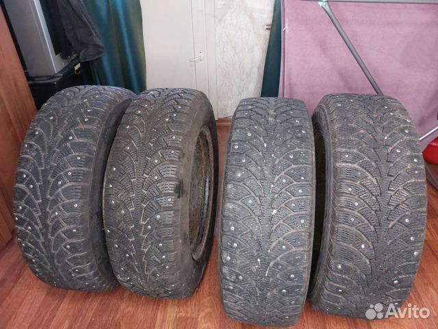 Зимняя резина 195 65 r15, на штамповках