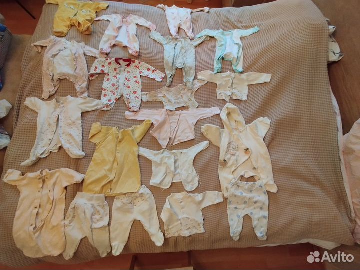 Одежда для новорожденных пакетом