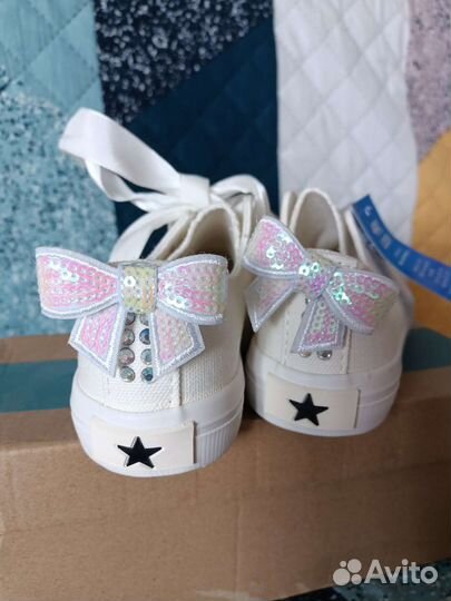 Кеды для девочки новые