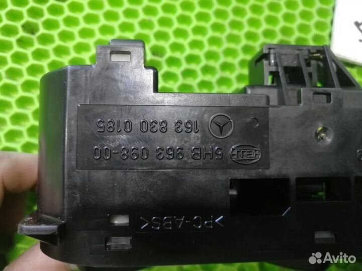 Блок управления отопителем Mercedes Benz ML W163