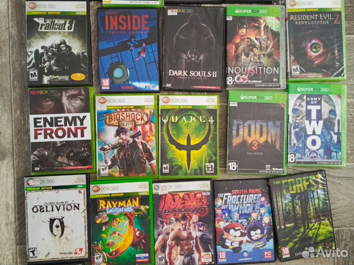 Диски для xbox 360