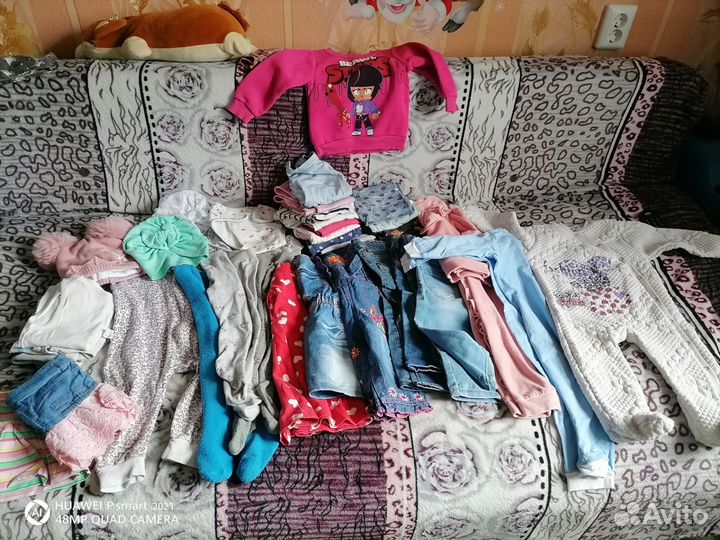 Детские вещи пакетом 80 86