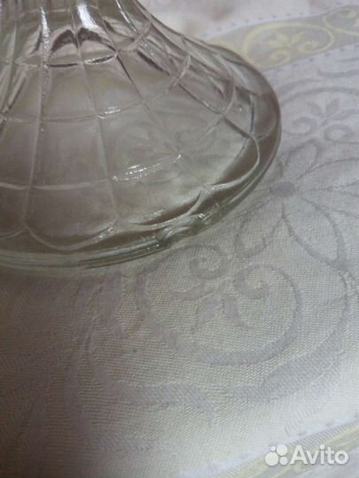 Ваза для фруктов на ножке СССР