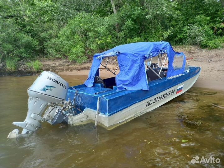 Ходовой тент на казанку 5