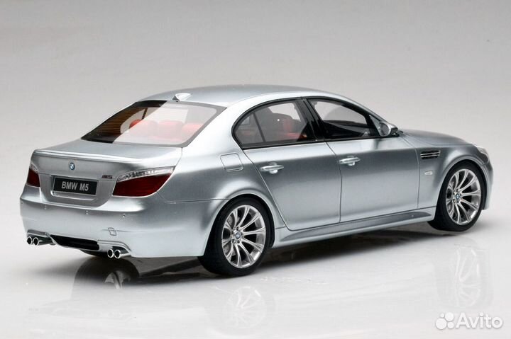 1/18 BMW M5 (E60) restyle 2008 OttO бмв 5er silver
