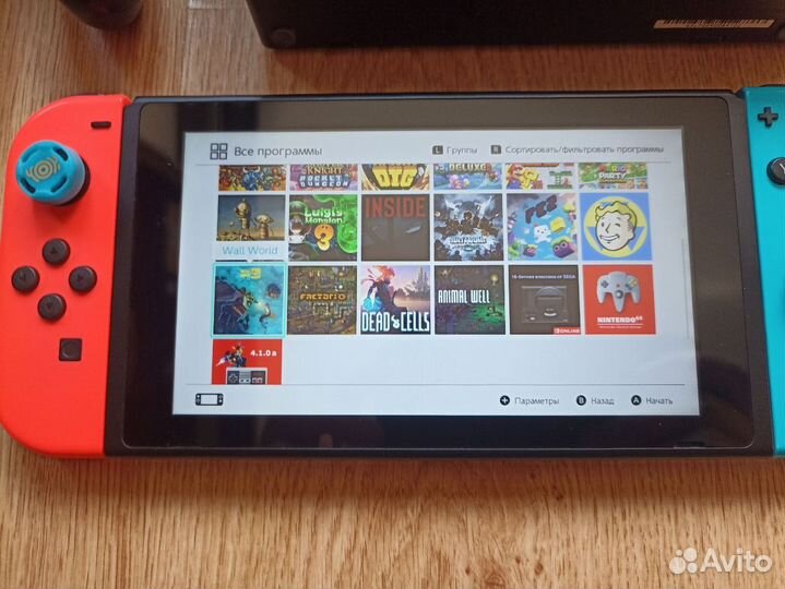 Nintendo Switch v2 прошитый + 25 игр