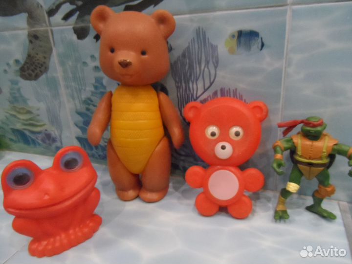 Игрушки пластиковые СССР