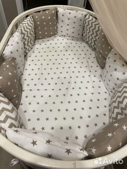 Бортики в детскую кроватку