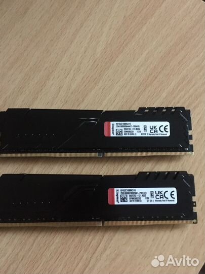 Оперативная память ddr4 16Gb Kingston