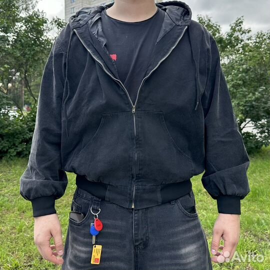 Canvas Hooded Jacket