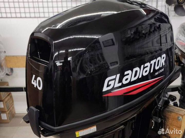 Лодочный мотор gladiator G 40 FES витрина
