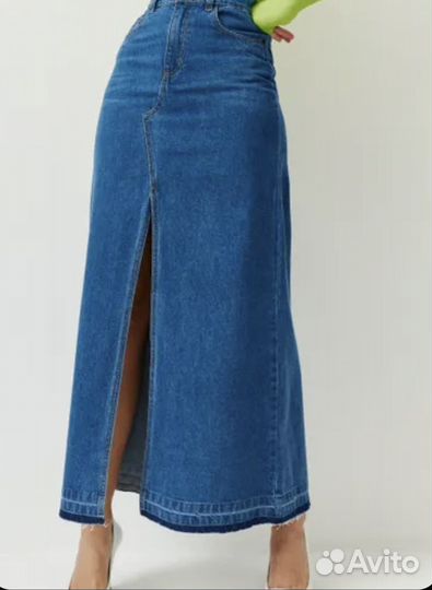Юбка джинсовая новая 52 размер