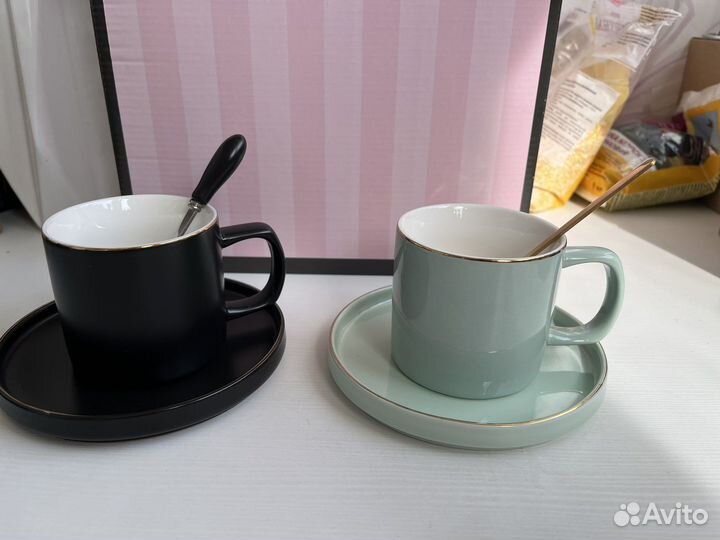 Кружка чашка чайная пара