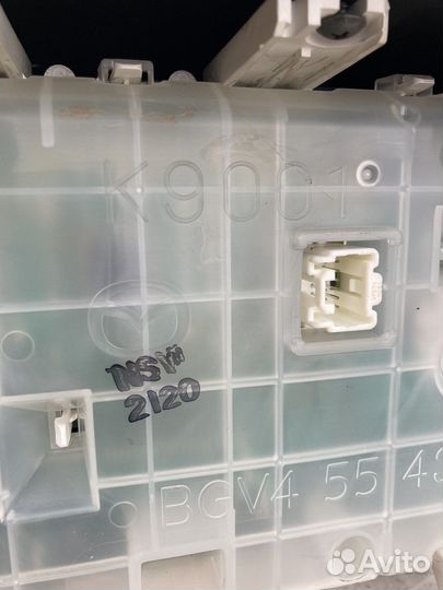 Приборная панель Mazda 3bl рестайлинг