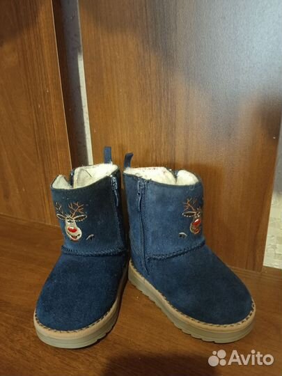Сапожки зимние детские 20 размер