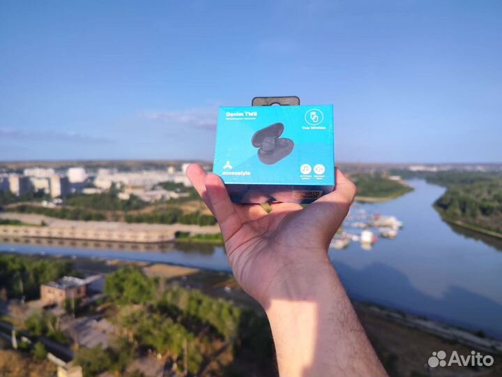 Наушники TWS Accesstyle Denim черные