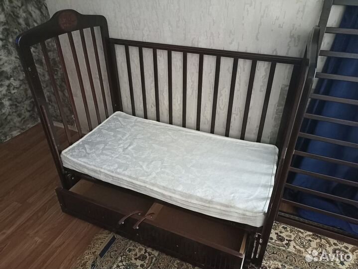 Кровать бортики балдахин