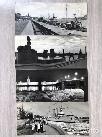 Открытки «Набережные Невы». Ленинград 1967 год