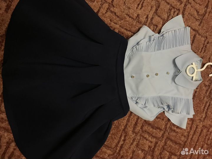 Школьная одежда для девочки Zara, HM, 128-152 см