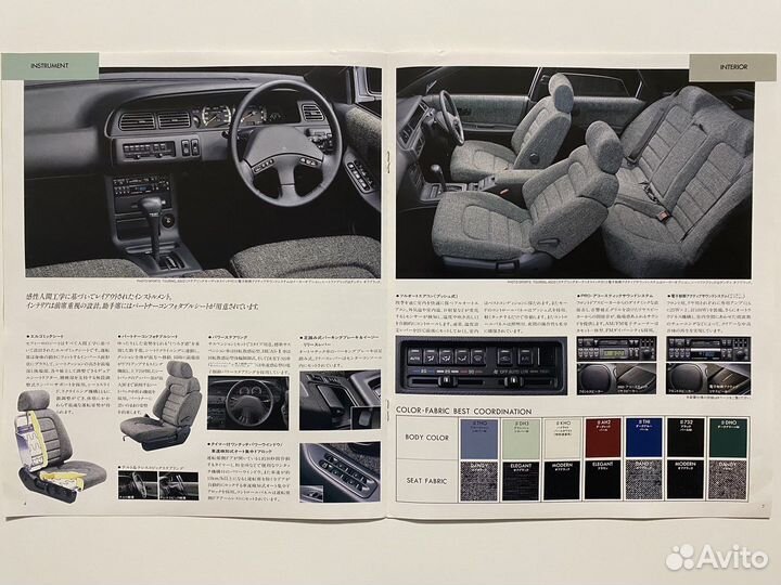 Дилерский каталог Nissan Ceciro A31 1988