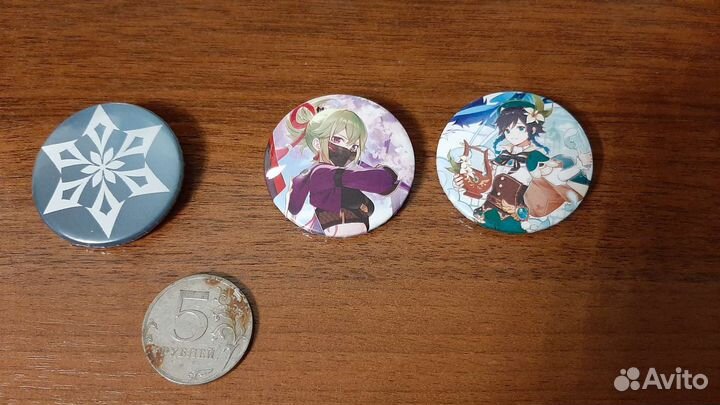 Значки Genshin Impact