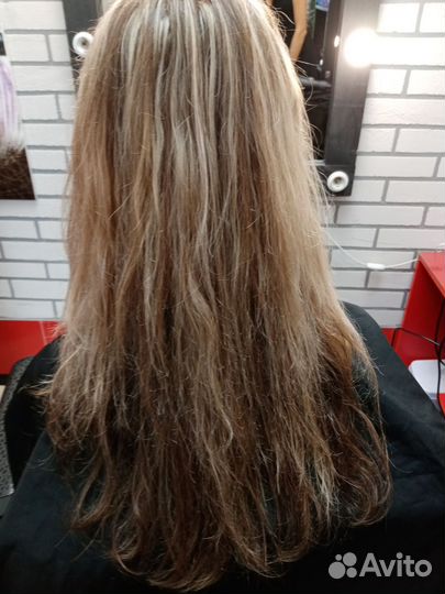 Модель на кератиновое выпрямление