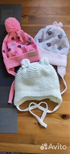 Шапочка для девочки 44-46