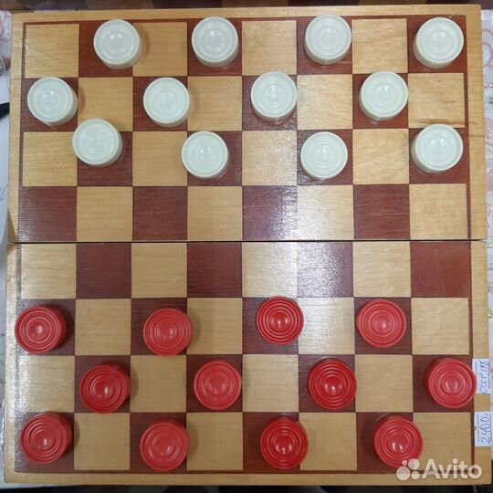 Шашки СССР бакелитовые