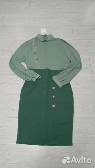 Костюм юбка и блуза