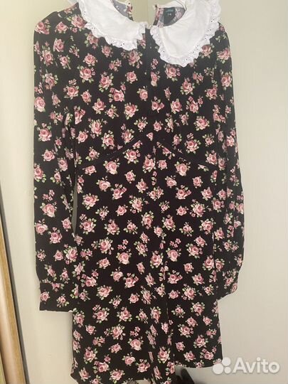Платье в цветочек