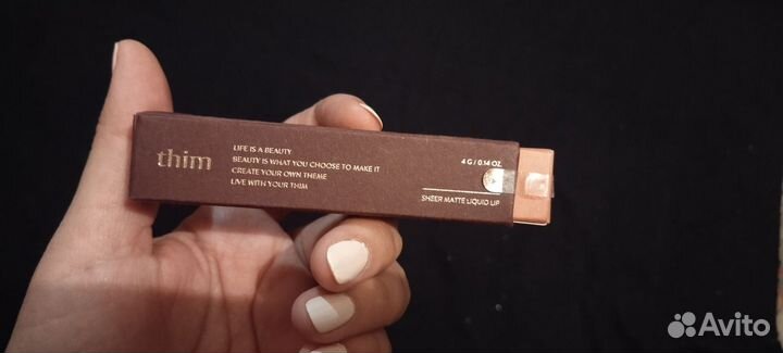 Жидкая помада Thim Sheer Matte