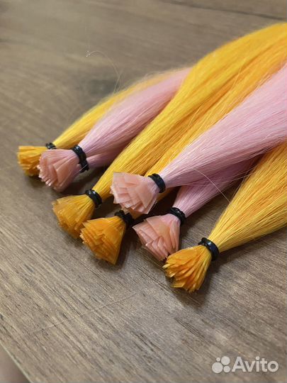 Биопротеиновые волосы на капсулах