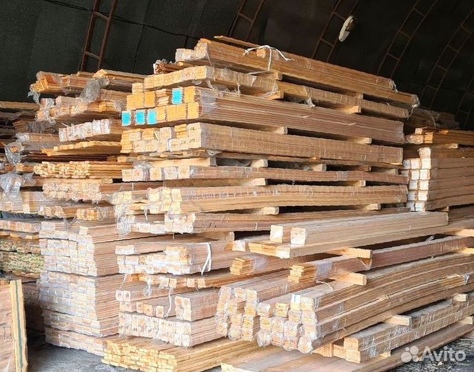 Вагонка лиственница Штиль 14х144х4000х8шт