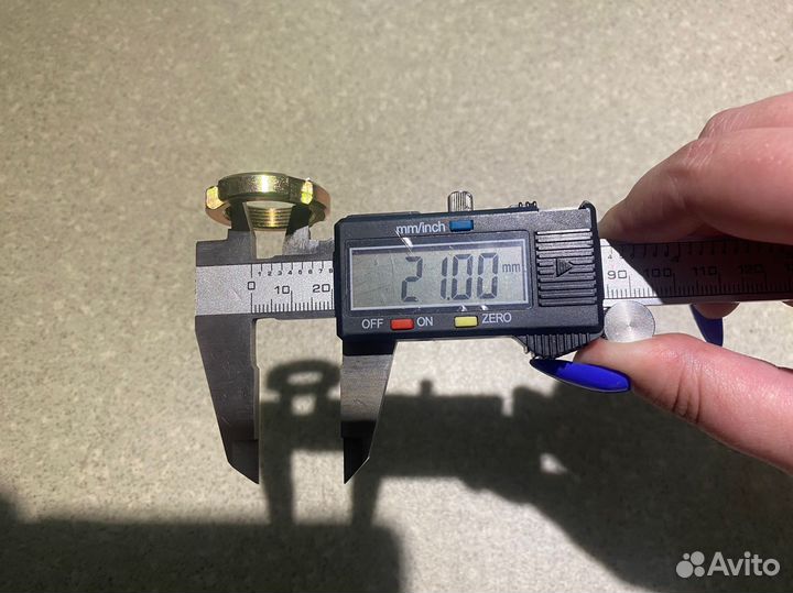 Гайка коленвала скутер 150куб