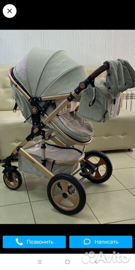 Коляска 2 в 1 luxmom