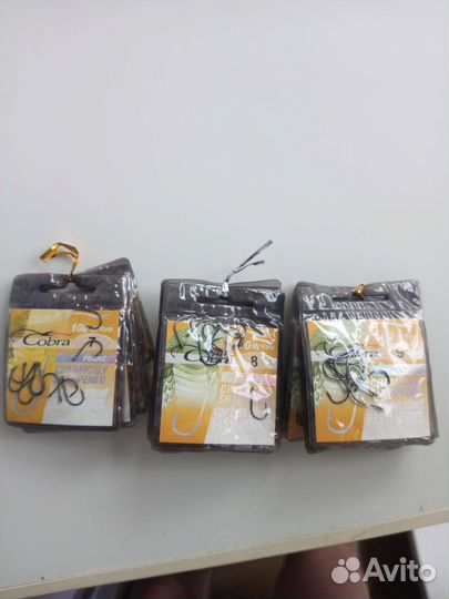 Крючки рыболовные