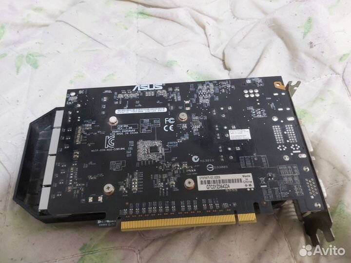 Видеокарта gtx750ti oc 2gb