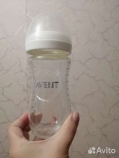 Бутылочка avent стекло 240 мл