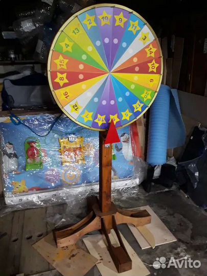 Призовые аттракционы. Колесо фортуны. Лопни шарик